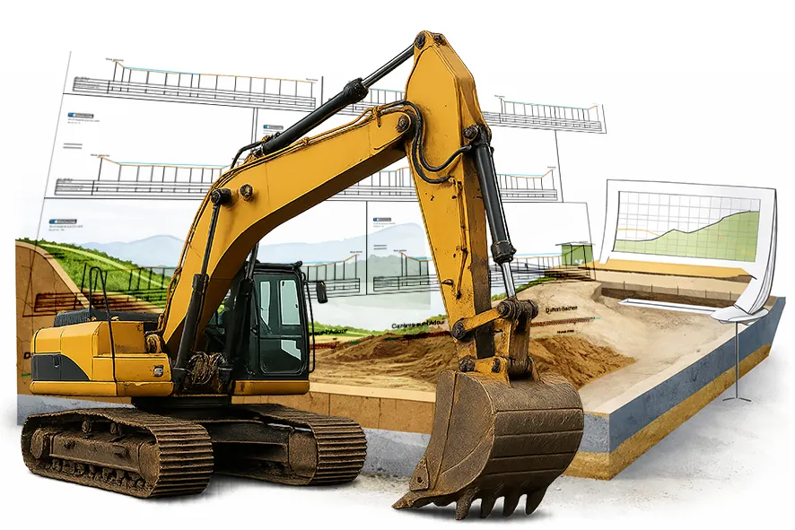 image bureau etudes profils en long et travers utm marmande 47 lot et garonne nouvelle aquitaine