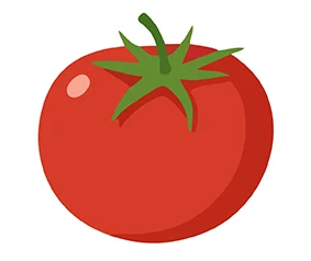 dessin tomate de marmande